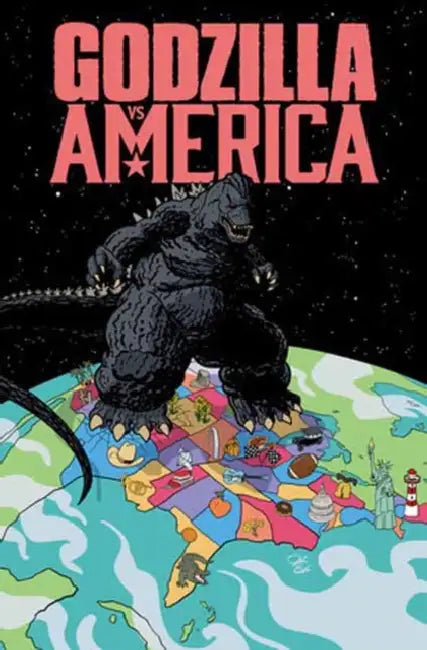 Godzilla vs. America: Boston, Chicago, Kansas City, Los Angeles by Tim Seeley, Caroline Cash, Gabriel Hardman