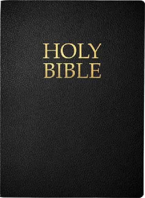 Kjver Holy Bible, Large Print, Black Bonded Leather, Thumb Index: (King James Version Easy Read, Red Letter) by Whitaker House