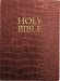 Kjver Holy Bible, Large Print, Walnut Alligator Bonded Leather, Thumb Index: (King James Version Easy Read, Red Letter, Burgundy) by Whitaker House