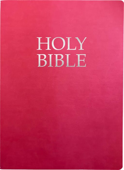 Kjver Holy Bible, Large Print, Berry Ultrasoft: (King James Version Easy Read, Red Letter, Pink) by Whitaker House