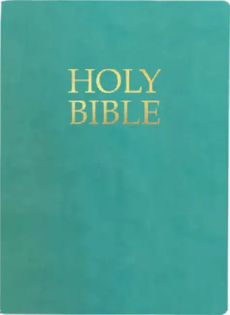 Kjver Holy Bible, Large Print, Coastal Blue Ultrasoft: (King James Version Easy Read, Red Letter) by Whitaker House