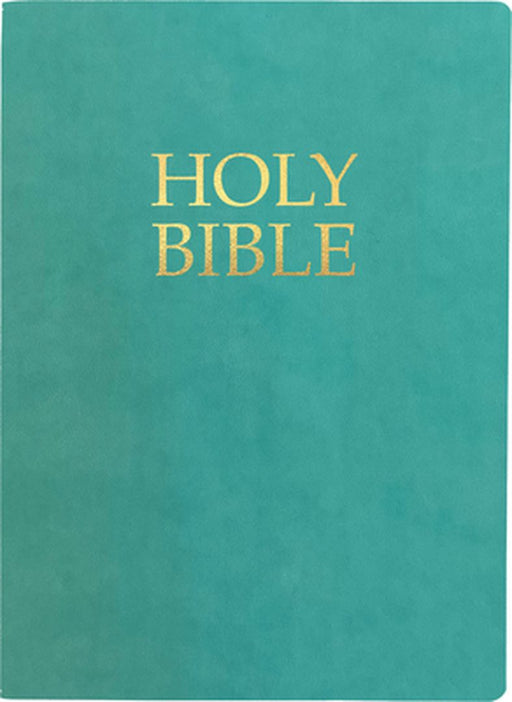 Kjver Holy Bible, Large Print, Coastal Blue Ultrasoft: (King James Version Easy Read, Red Letter) by Whitaker House