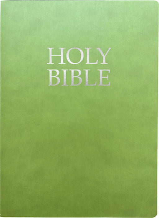 Kjver Holy Bible, Large Print, Olive Ultrasoft: (King James Version Easy Read, Red Letter, Green) by Whitaker House