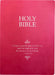Kjver Holy Bible, Delight Yourself in the Lord Life Verse Edition, Large Print, Berry Ultrasoft: (King James Version Easy Read, Red Letter, Pink, Psal by Whitaker House