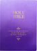 KJV Holy Bible, Delight Yourself in the Lord Life Verse Edition, Large Print, Royal Purple Ultrasoft: (Red Letter) by Whitaker House
