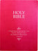 KJV Holy Bible, Delight Yourself Inthe Lord Life Verse Edition, Large Print, Berry Ultrasoft: (Red Letter, Pink, 1611 Version) by Whitaker House