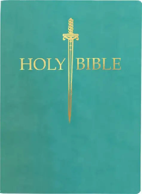 KJV Sword Bible, Large Print, Coastal Blue Ultrasoft: (Red Letter, 1611 Version) by Whitaker House