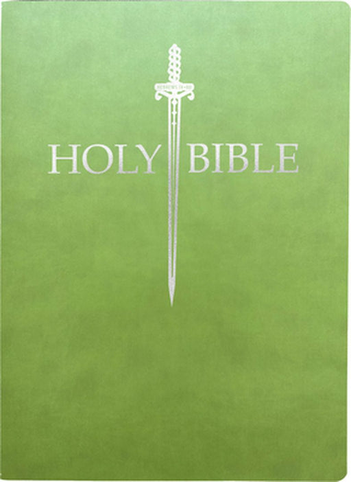 KJV Sword Bible, Large Print, Olive Ultrasoft: (Red Letter, Green, 1611 Version) by Whitaker House