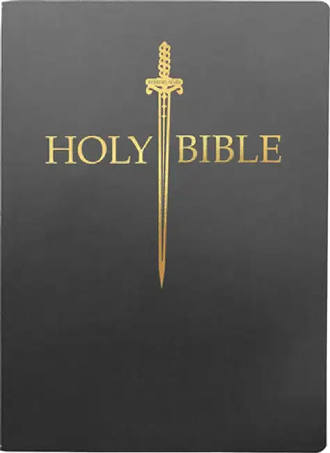 KJV Sword Bible, Large Print, Black Ultrasoft: (Red Letter, 1611 Version) by Whitaker House