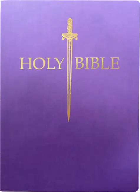 KJV Sword Bible, Large Print, Royal Purple Ultrasoft: (Red Letter, 1611 Version) by Whitaker House