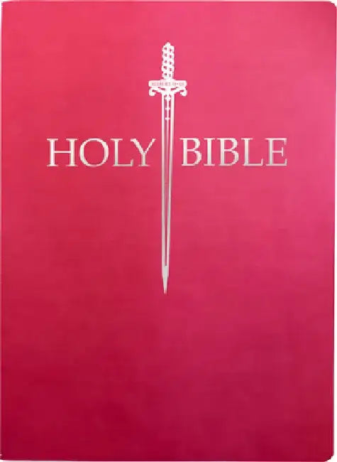 KJV Sword Bible, Large Print, Berry Ultrasoft: (Red Letter, Pink, 1611 Version) by Whitaker House