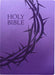 KJV Holy Bible, Crown of Thorns Design, Large Print, Royal Purple Ultrasoft: (Red Letter, 1611 Version) by Whitaker House