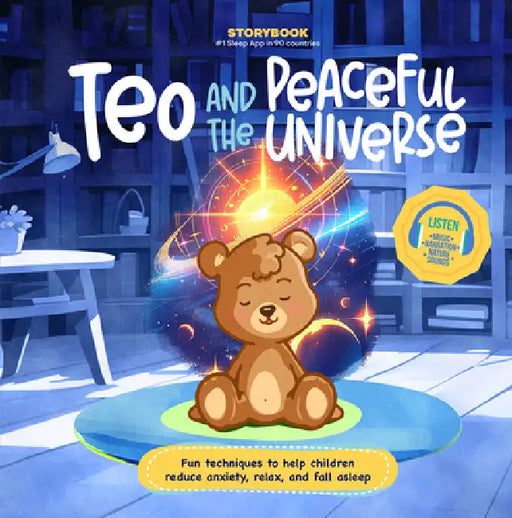Teo and the Peaceful Universe: Fun Techniques to Help Children Reduce Anxiety, Relax, and Fall Asleep by Daniela Vega, Francisco Cornejo