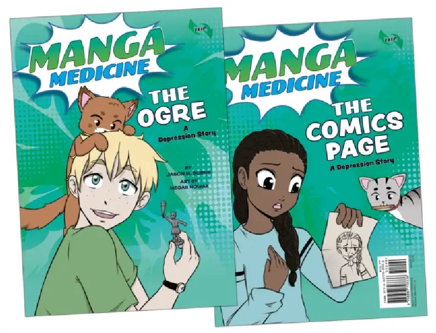 The Ogre / The Comics Page: Two Depression Stories by Jason M. Burns, Megan Nowak