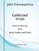Collected Songs - Musical Settings from Song Cycles and Plays by John Franceschina
