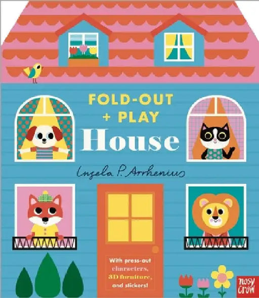 Fold-Out + Play: House by Arrhenius, Ingela P.