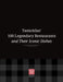 Tasteatlas' 100 Legendary Restaurants and Their Iconic Dishes by Tasteatlas