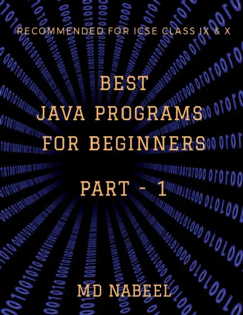 Best Java Programs for Beginners by Nabeel