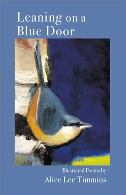 Leaning on a Blue Door by Timmins, Alice Lee