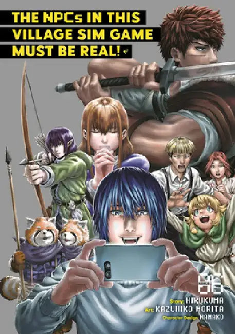 The Npcs in This Village Sim Game Must Be Real! (Manga) Vol. 6 by Hirukuma