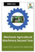 Mechanic Agricultural Machinery Second Year by Manoj Dole