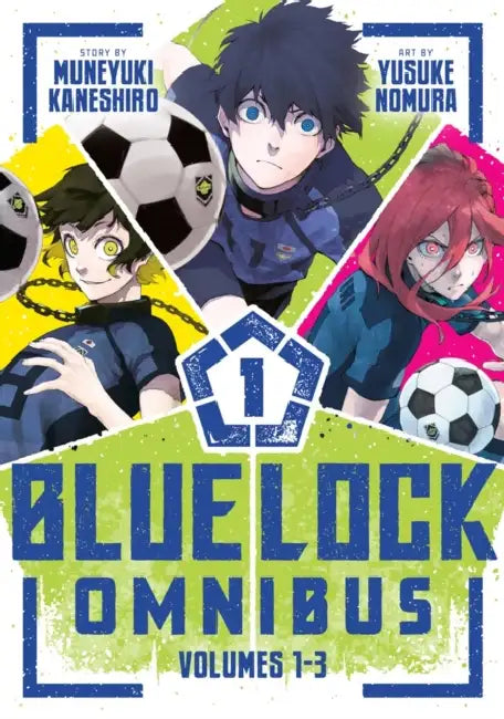 Blue Lock Omnibus 1 (Vol. 1-3) by Muneyuki Kaneshiro, Yusuke Nomura