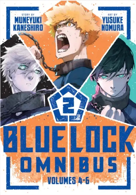 Blue Lock Omnibus 2 (Vol. 4-6) by Muneyuki Kaneshiro, Yusuke Nomura