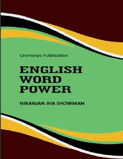 English Word Power by Niranjan Jha Showman