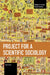 Project for a Scientific Sociology by Joan Casser