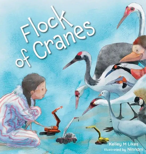 Flock of Cranes by Kelley M. Likes