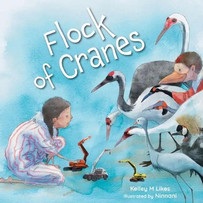 Flock of Cranes by Kelley M. Likes