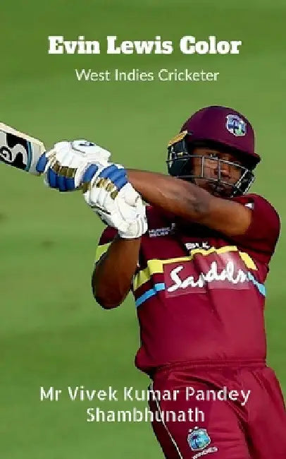 Evin Lewis Color: West Indies Cricketer by Vivek Kumar Pandey
