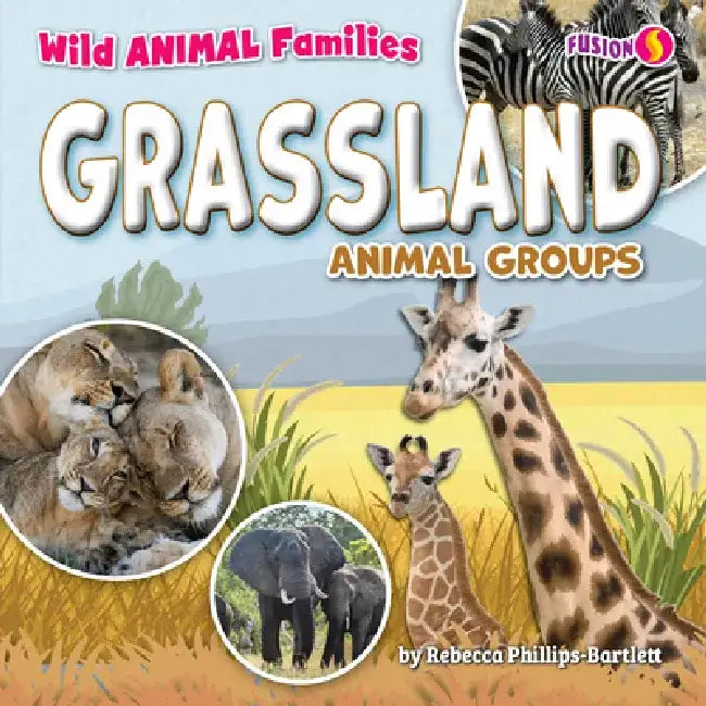 Grassland Animal Groups by Rebecca Phillips-Bartlett