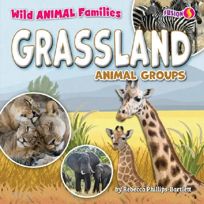 Grassland Animal Groups by Rebecca Phillips-Bartlett