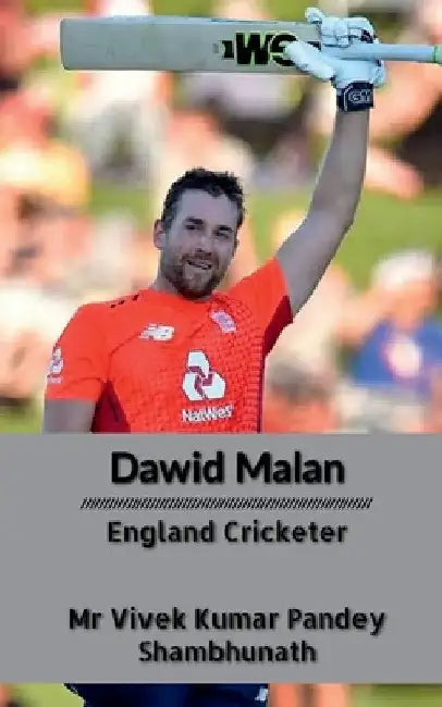 Dawid Malan: England Cricketer by Vivek Kumar Pandey