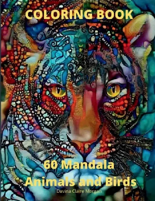 60 Mandala Animals and Birds Coloring Book: 60 Premium Coloring Pages with Amazing Designs Stress Relieving Mandala Designs with Animals and Birds for by Davina Claire Morgan