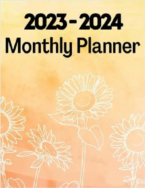 2023-2024 Monthly Planner with Sunrise Cover by 2 Years Pocket Journal for Women