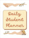 Daily Student Planner: Priorities - Assignment - Today's schedule - Notes / Students / School and Education - 100 Pages - Large (8.5 x 11 inches) by Farah Rustom