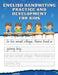 English Handwiting Practice and Development Book for Kids by Develop Kids