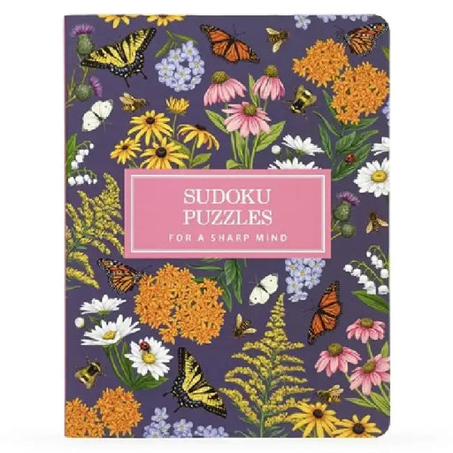 Sudoku Puzzles for a Sharp Mind (Wildflowers) by Parragon Books