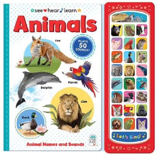 Animals (See Hear Learn) by Jaye Garnett