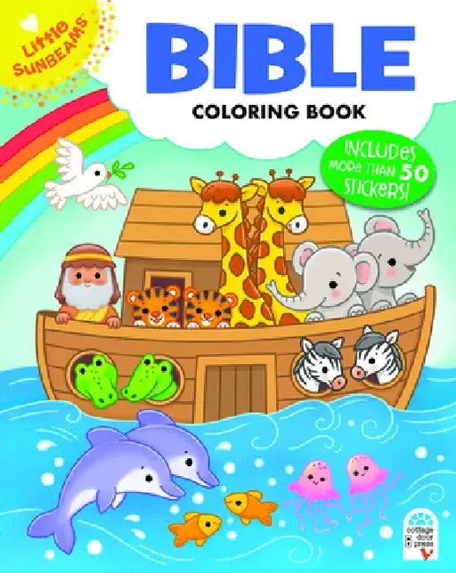 Bible Coloring Book with Stickers by Ela Jarzabek