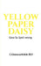 Yellow Paper Daisy by Commander Ro