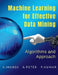 Machine Learning for Effective Data Mining by K. Manoj