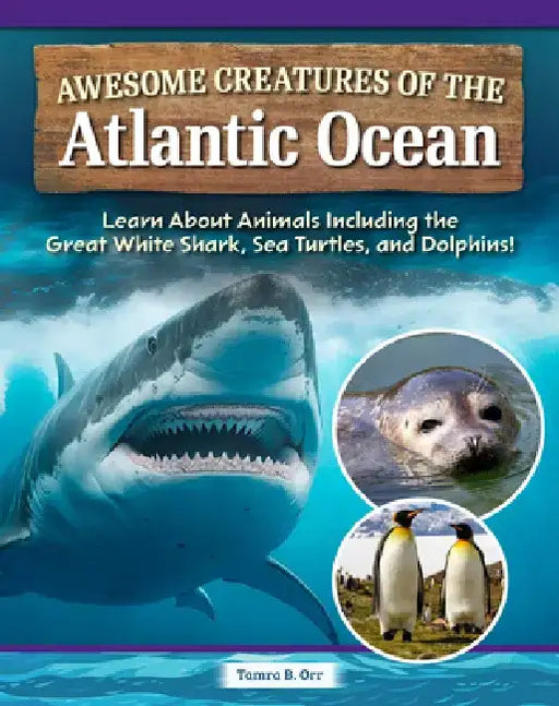 Awesome Creatures of the Atlantic Ocean: Learn about Animals Including the Great White Shark, Sea Turtles, and Dolphins! by Tamra B. Orr