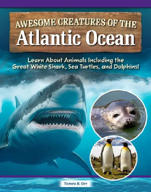 Awesome Creatures of the Atlantic Ocean: Learn about Animals Including the Great White Shark, Sea Turtles, and Dolphins! by Tamra B. Orr