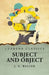 Subject and Object by Johnston Estep Walter