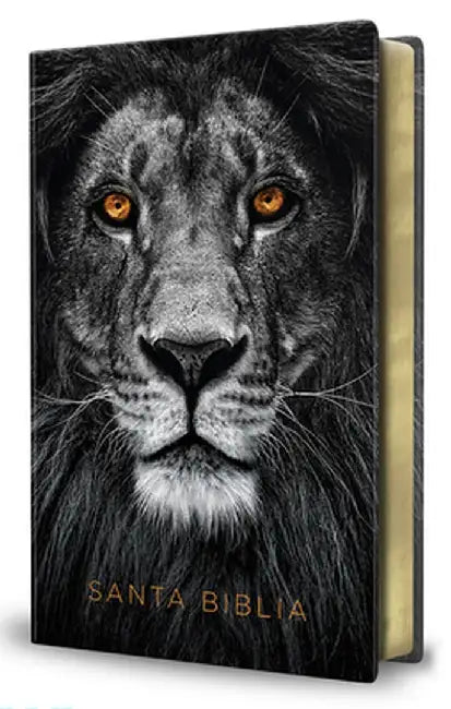 Biblia Rvr 1960 Letra Grande Tamaño Manual, Símil Piel León de Juda / Spanish Bible Rvr 1960 Handy Size Large Print Imitation Leather Lion of Judah by Reina Valera Revisada 1960
