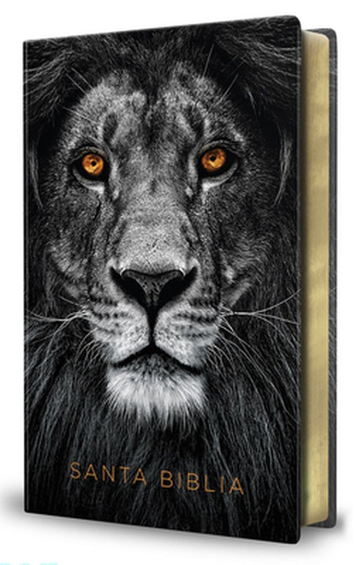 Biblia Rvr 1960 Letra Grande Tamaño Manual, Símil Piel León de Juda / Spanish Bible Rvr 1960 Handy Size Large Print Imitation Leather Lion of Judah by Reina Valera Revisada 1960