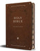 KJV Holy Bible, Giant Print Large Format, Brown Premium Imitation Leather with R Ibbon Marker, Red Letter, and Thumb Index by Origin